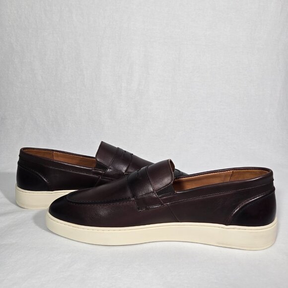 ALLEN EDMONDS Randolph 2.0 Espresso Leather Slip-On Sneaker Shoe #7457 Men's 15D - Picture 14 of 17